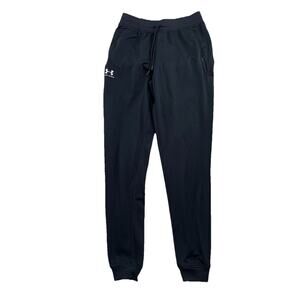 Under Armour Men's Sportstyle Joggers Medium Black Tall Loose 32" Inseam 27-27